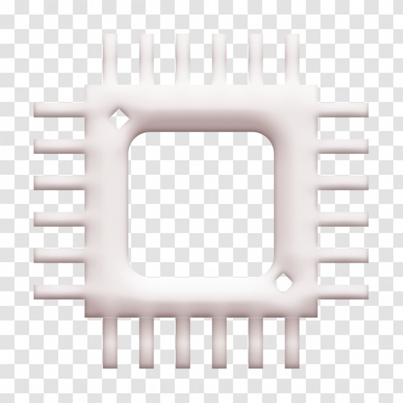 Chip Icon Computer Cpu - Microchip - Rectangle Logo Transparent PNG
