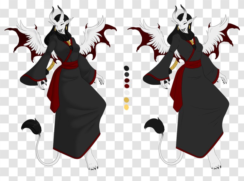 Costume Design Demon Cartoon - Legendary Creature Transparent PNG