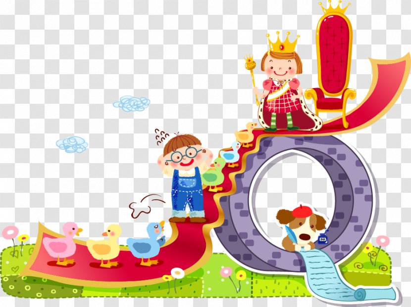 Cartoon Poster Illustration - Animation - Cute Kids Coaster Transparent PNG