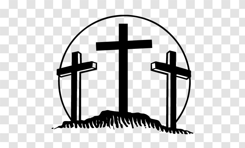 The Three Crosses Bumper Sticker Decal Car - Calvary - Crucifixion Transparent PNG