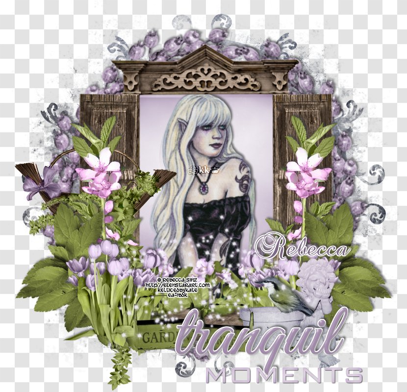 Floral Design Flower Rosaceae Floristry Art - Fictional Character - Tranquil Transparent PNG