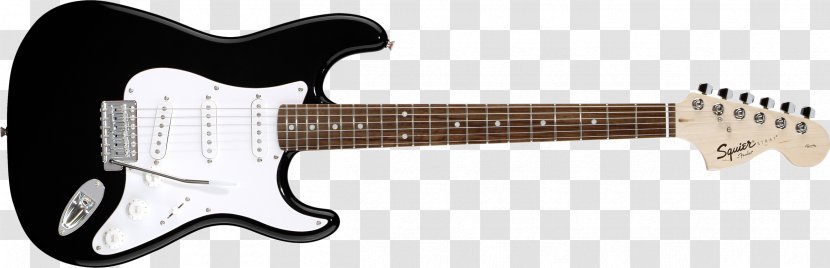 Fender Stratocaster Bullet The Black Strat Squier Deluxe Hot Rails Precision Bass - Electric Guitar Transparent PNG