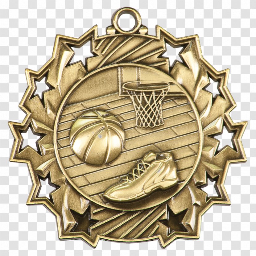 Medal Trophy Basketball Sports Award Or Decoration - Champion Transparent PNG
