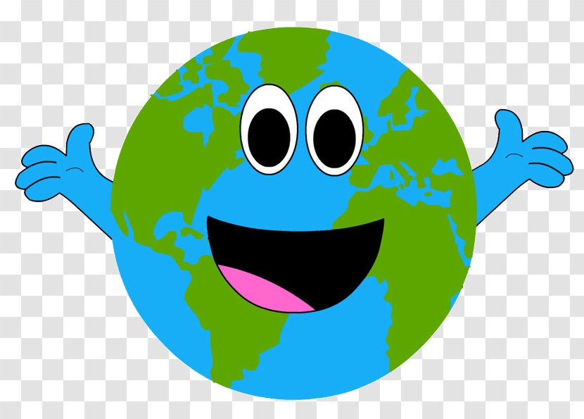 Earth Day Smiley The Smiled Clip Art - Cartoon Transparent PNG