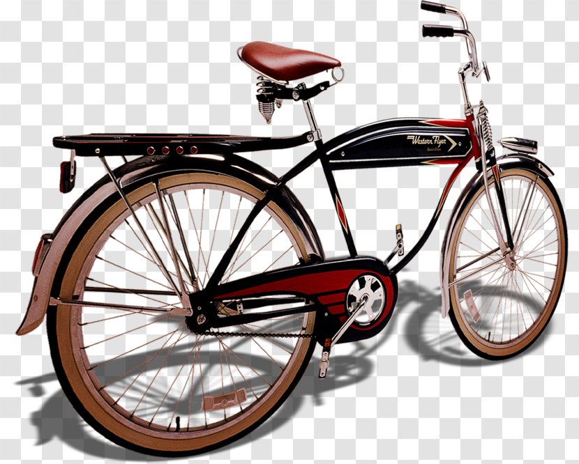 Car Bicycle Vintage Clothing Cycling Retro Style - Mode Of Transport - A Transparent PNG