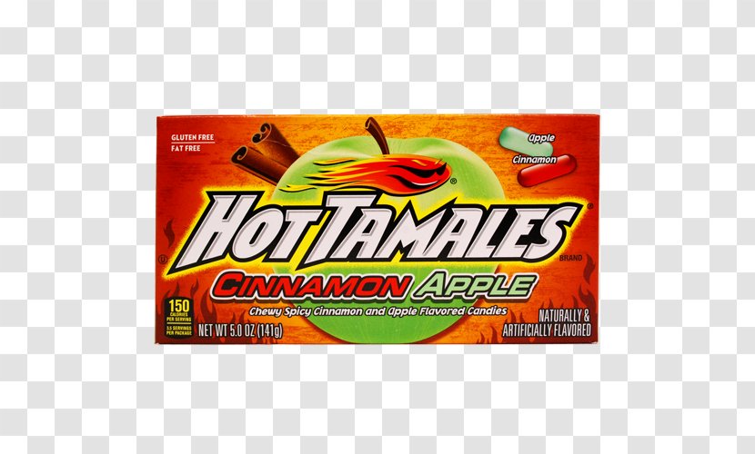 Hot Tamales Mike And Ike Candy Cinnamon - Food Transparent PNG