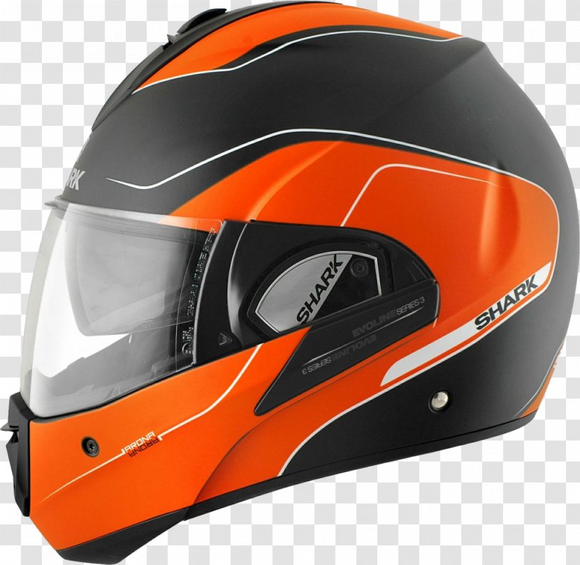 Motorcycle Helmets Motorcar World Shark - Highvisibility Clothing - Wearing A Helmet Of Tigers Transparent PNG