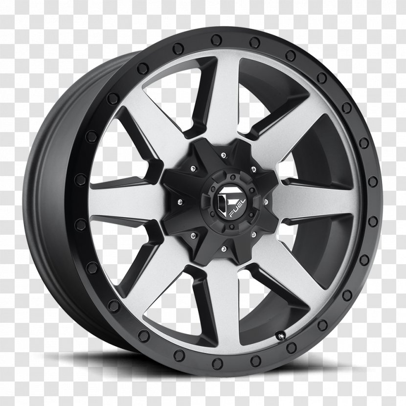 Forging Alloy Wheel Fuel Anthracite - Machining Transparent PNG