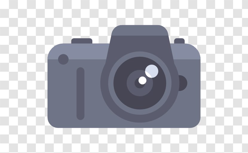 Single-lens Reflex Camera Icon - Rectangle - Black SLR Transparent PNG