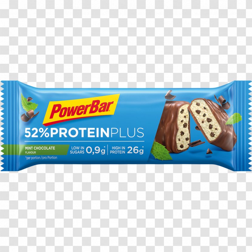 Energy Bar PowerBar Protein Carbohydrate - Whey - Chocolate Mint Transparent PNG