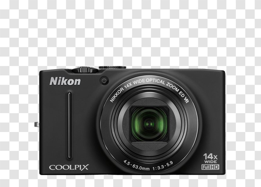Nikon Coolpix S8200 16.1 MP Compact Digital Camera - Reflex - 1080pWhite Point-and-shoot NikkorCamera Transparent PNG