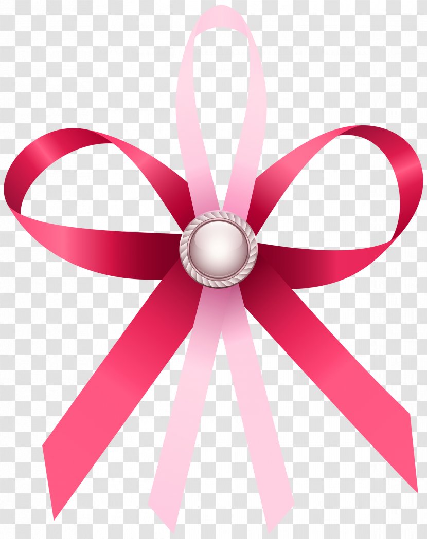Ribbon Red Clip Art - Pink - Bow Transparent PNG