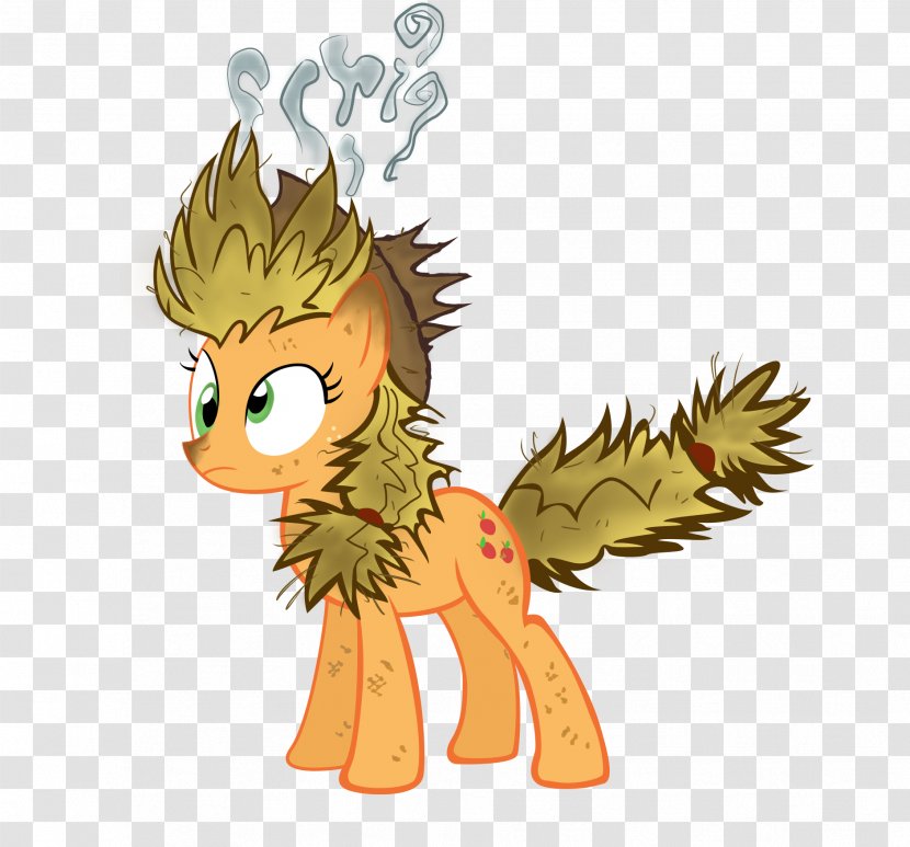 Lion Pony Cat Horse Applejack - Mythical Creature Transparent PNG