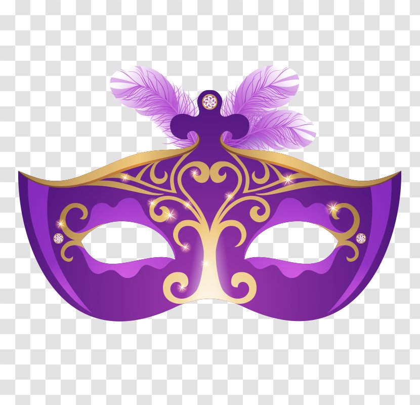 Carnival Of Venice Mask Masquerade Ball - Magenta - Mask,mask Transparent PNG