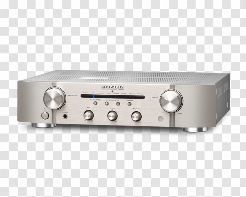 Audio Power Amplifier Marantz Integrated High Fidelity - Golden Stereo 3 Transparent PNG