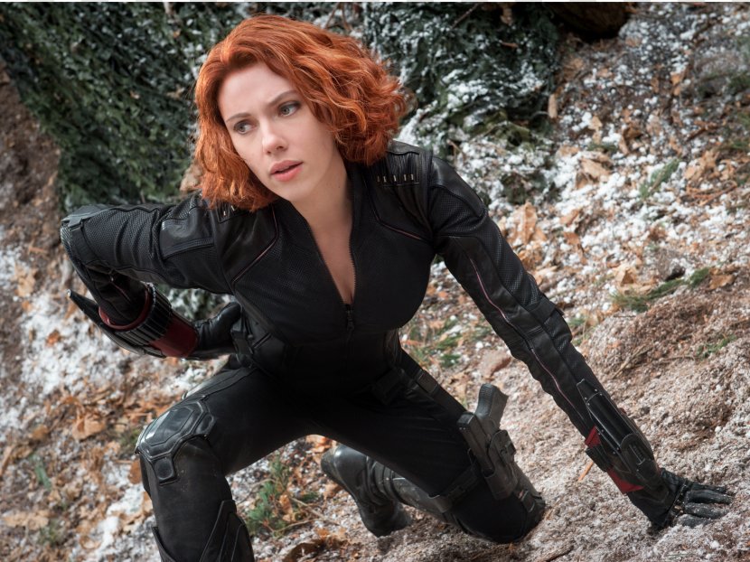 Scarlett Johansson Black Widow Avengers: Age Of Ultron Actor Marvel Cinematic Universe - Flower Transparent PNG