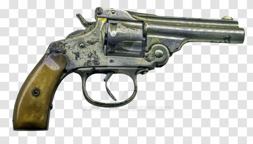 Revolver Trigger Firearm Ranged Weapon Air Gun - Handgun Transparent PNG
