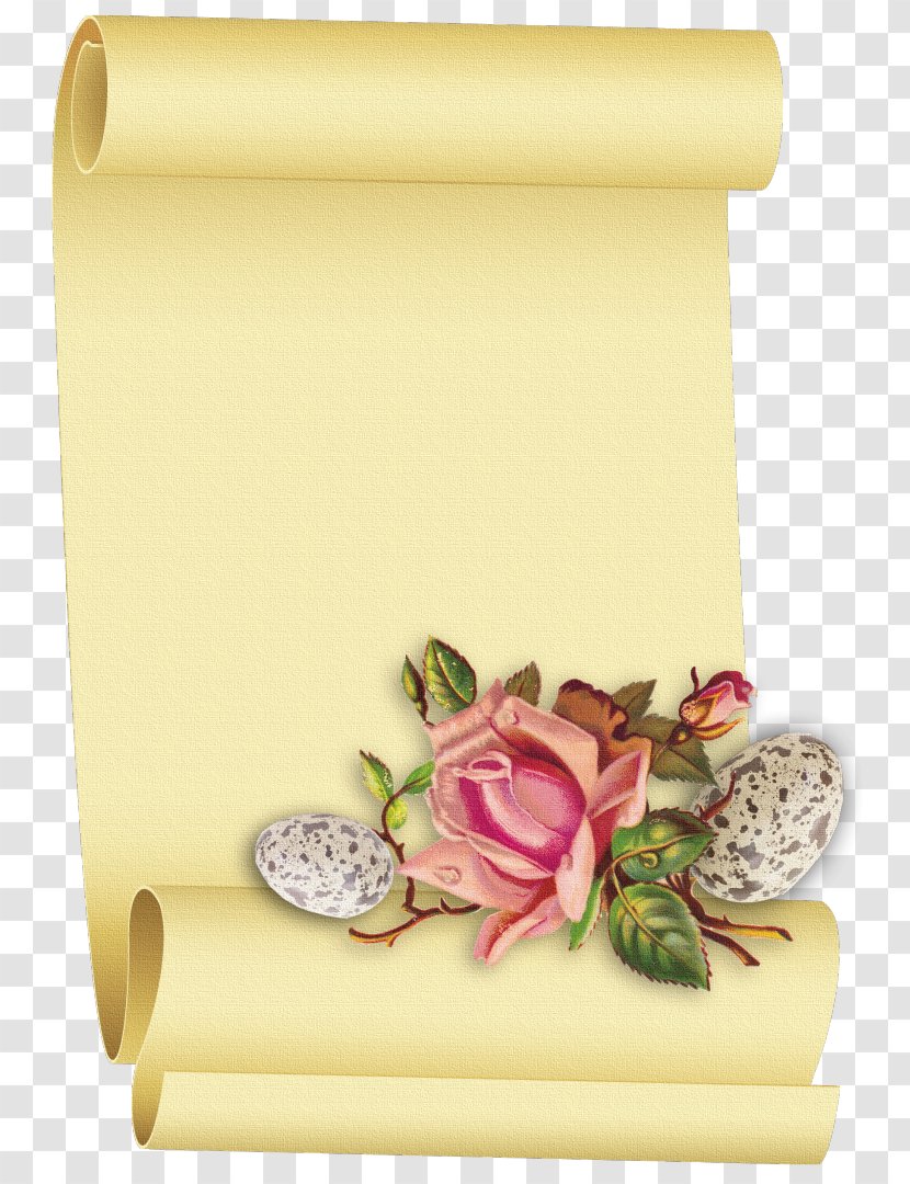 Paper Parchment Papyrus Scroll Easter Transparent PNG