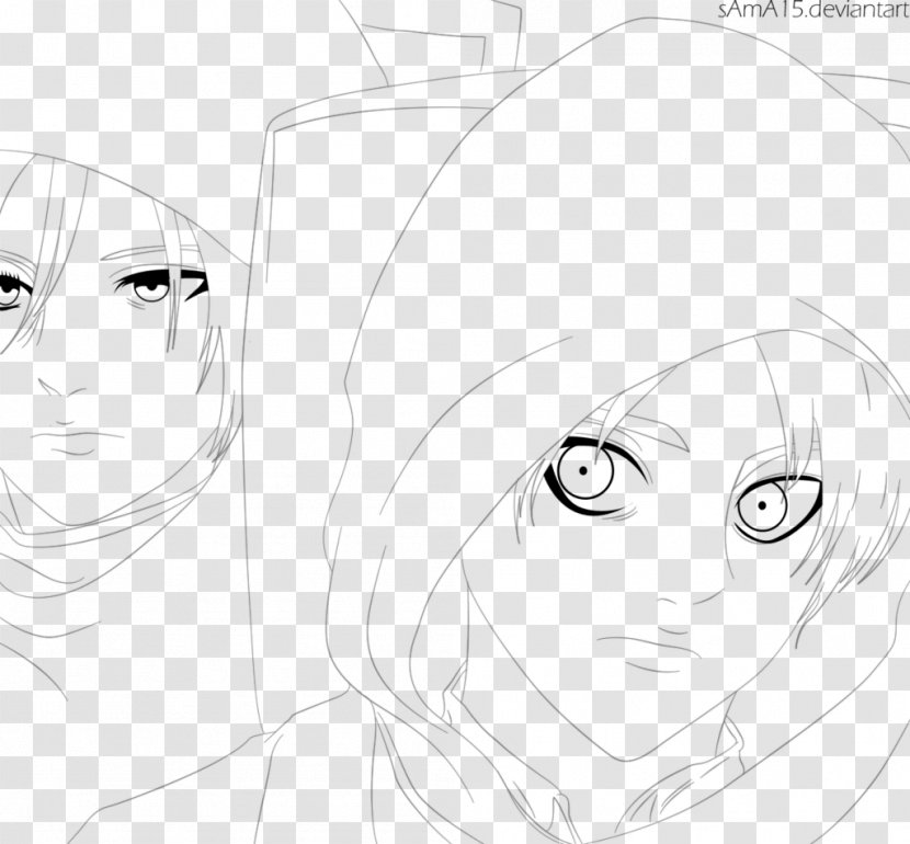 Eyebrow Cheek Forehead Sketch - Tree - Eye Transparent PNG