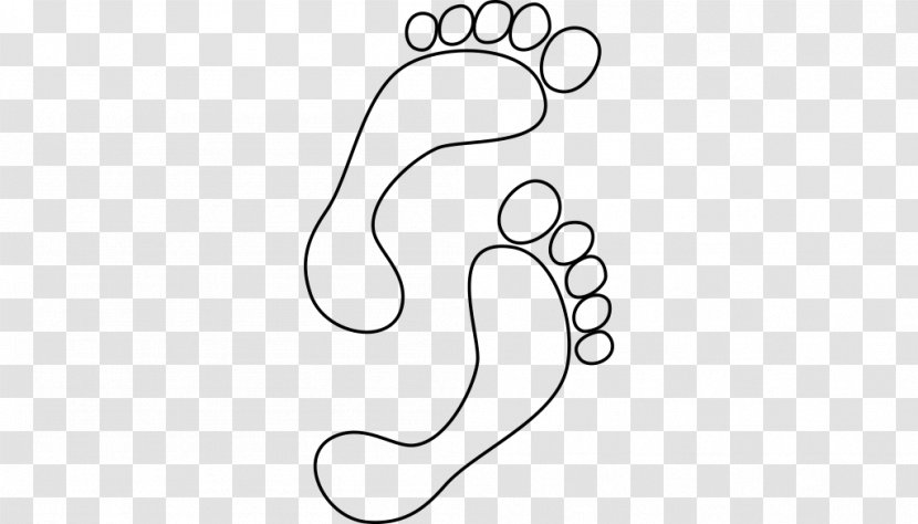 Vertebrate Thumb Drawing Line Art Clip - Watercolor - Footsteps Transparent PNG