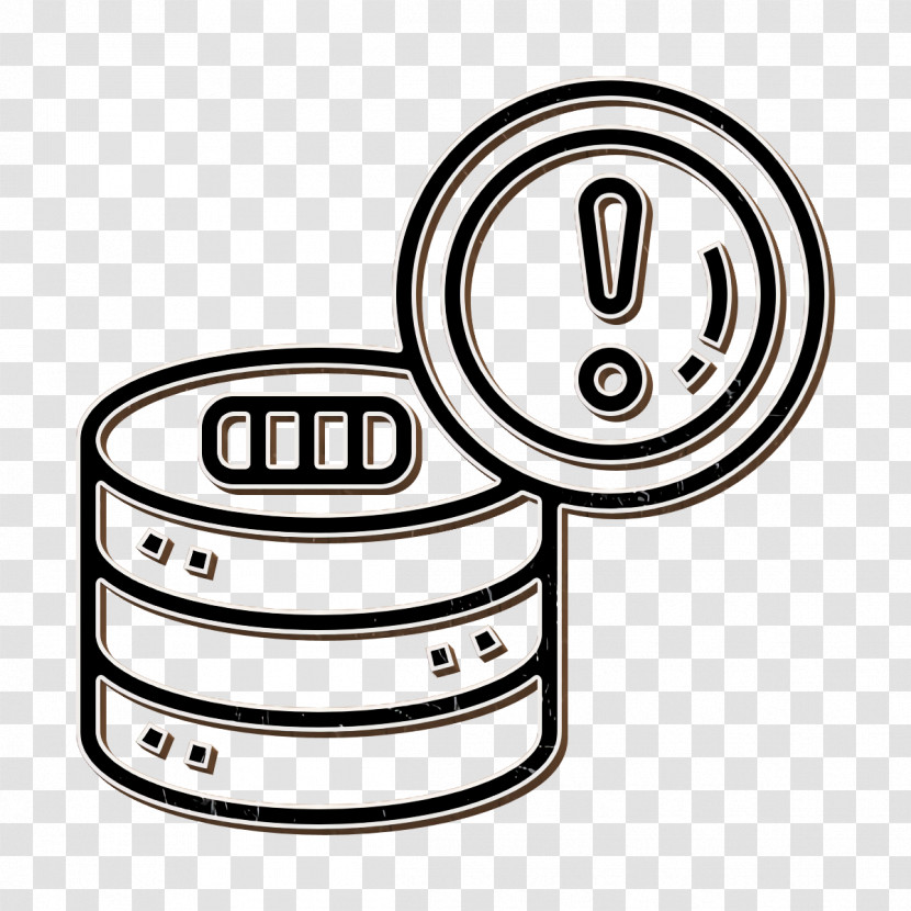 Data Management Icon Error Icon Transparent PNG