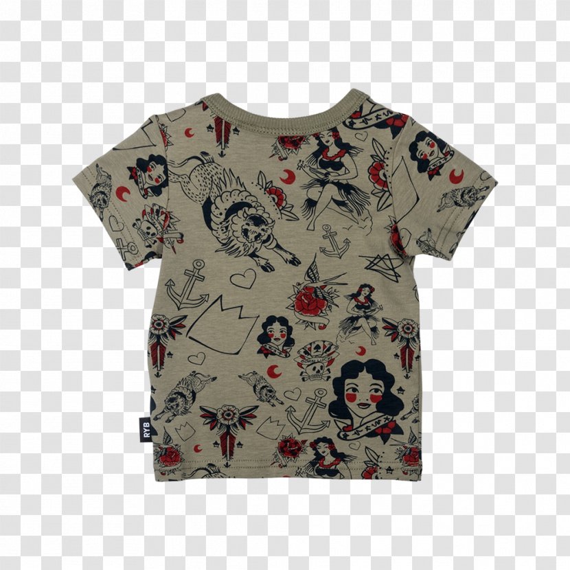 T-shirt Sleeve Neck - T Shirt - Rock Baby Transparent PNG
