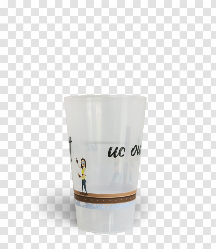 Coffee Cup Highball Glass Mug - Mockup Transparent PNG