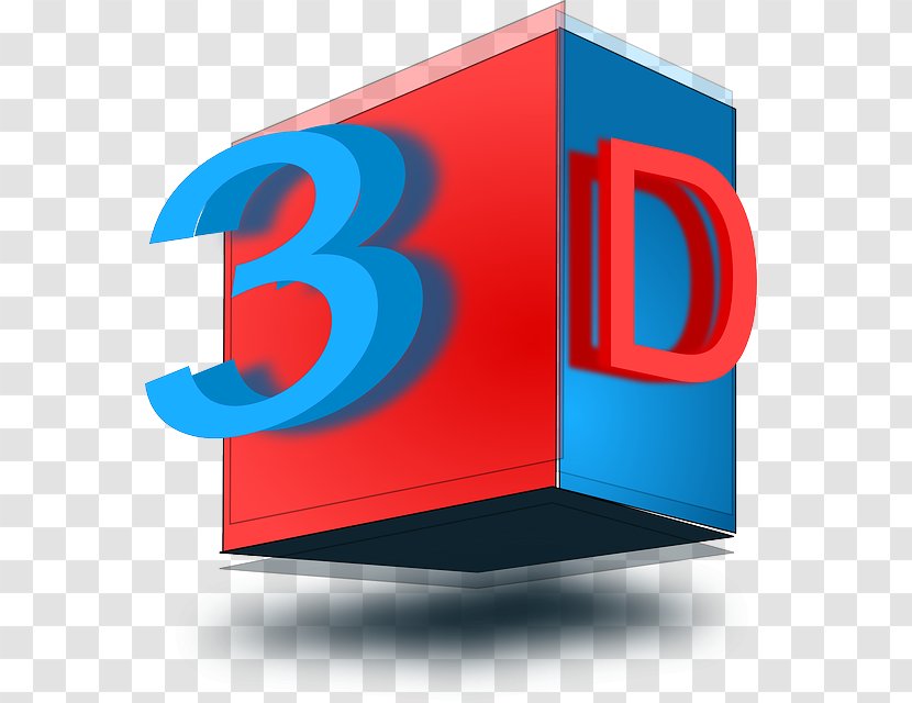 Three-dimensional Space Animation Clip Art - Electric Blue Transparent PNG