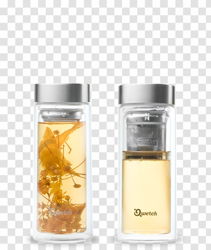Tea Glass WINOPIA QWETCH Water Bottles - Infusion - Marie Claire Transparent PNG