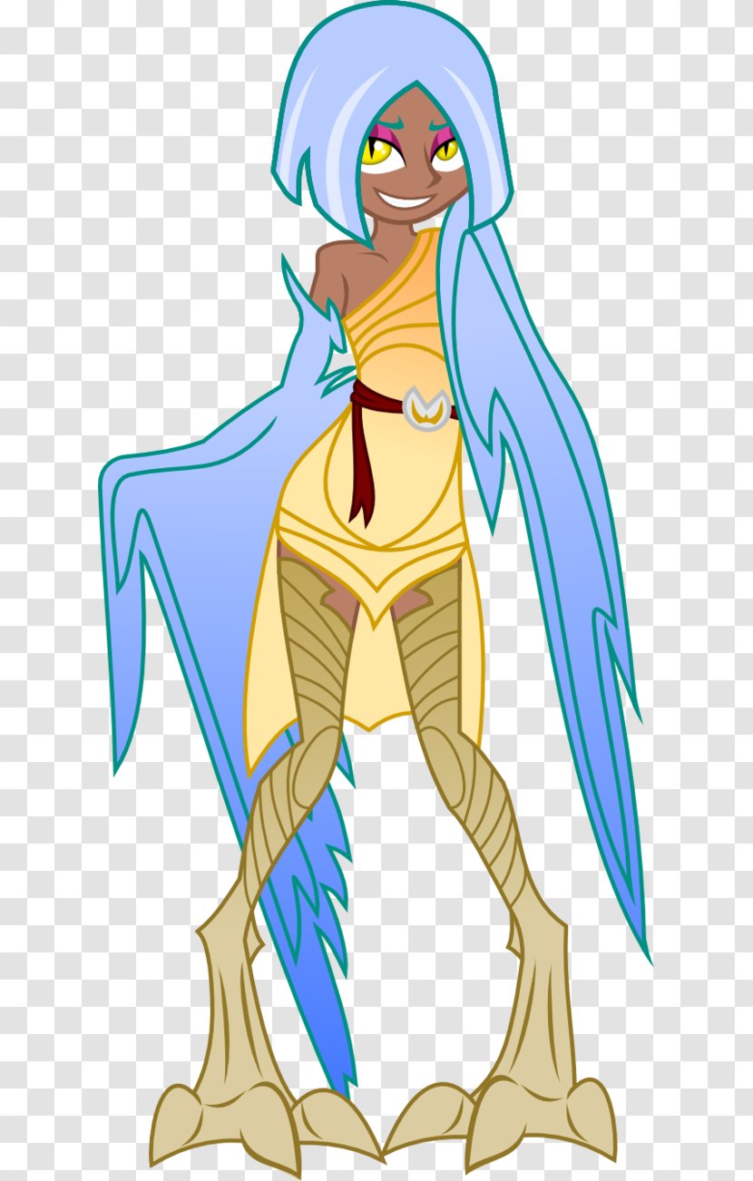 Harpy Greek Mythology Legendary Creature Pony Fan Art - Human - Aura Goddess Transparent PNG