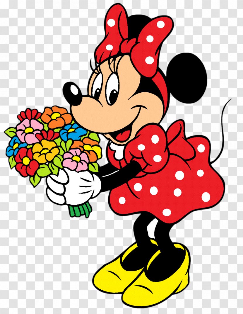 Mickey Mouse Minnie Drawing Clip Art - Flower - Surround Transparent PNG