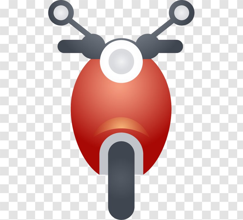 Red Icon - Motorcycle Transparent PNG