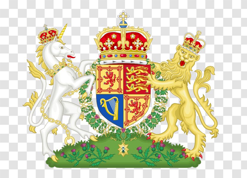 Kingdom Of Scotland Royal Arms Coat The United Union Crowns - Lion Transparent PNG