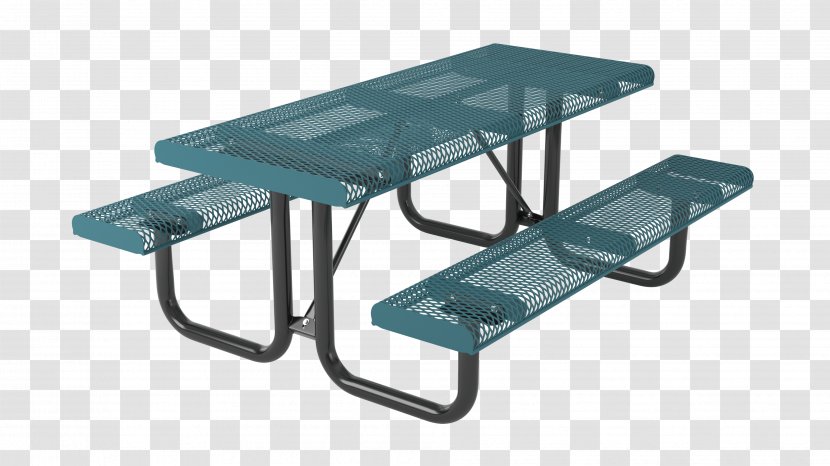 Picnic Table Bench Plastic Lumber - Thermoplastic - Top Transparent PNG