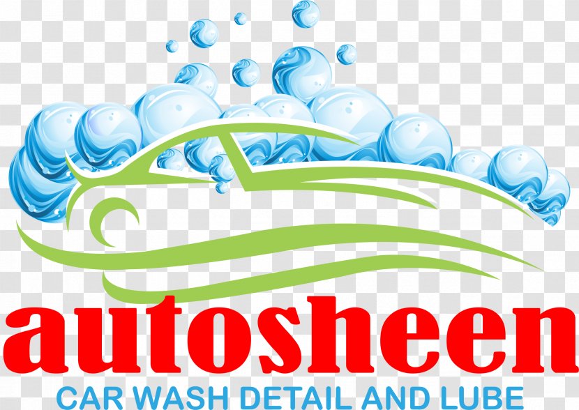 Autosheen Car Wash Brand Marketing Logo - Carwash Transparent PNG
