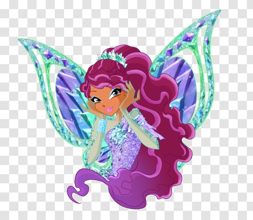 Fairy Aisha Bloom Stella Tecna - Butterfly Transparent PNG