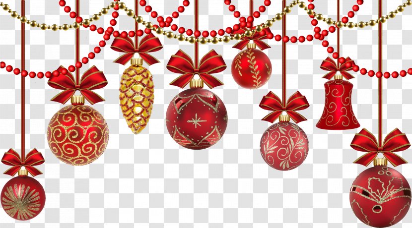 Christmas Decoration Ornament Santa Claus Gift - Lights - Ornaments Collection Transparent PNG