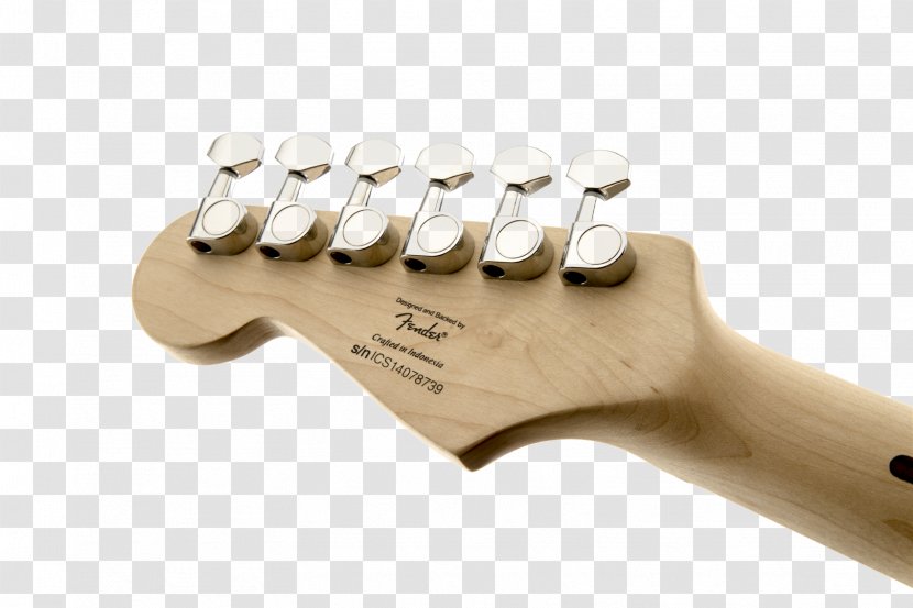 Electric Guitar Squier Fender Stratocaster Musical Instruments - Finger Transparent PNG