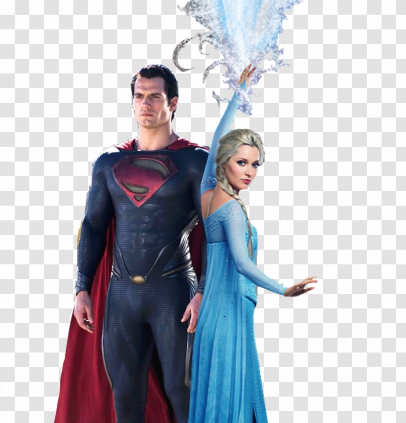 Superman Elsa Batman Cyborg - Outerwear Transparent PNG