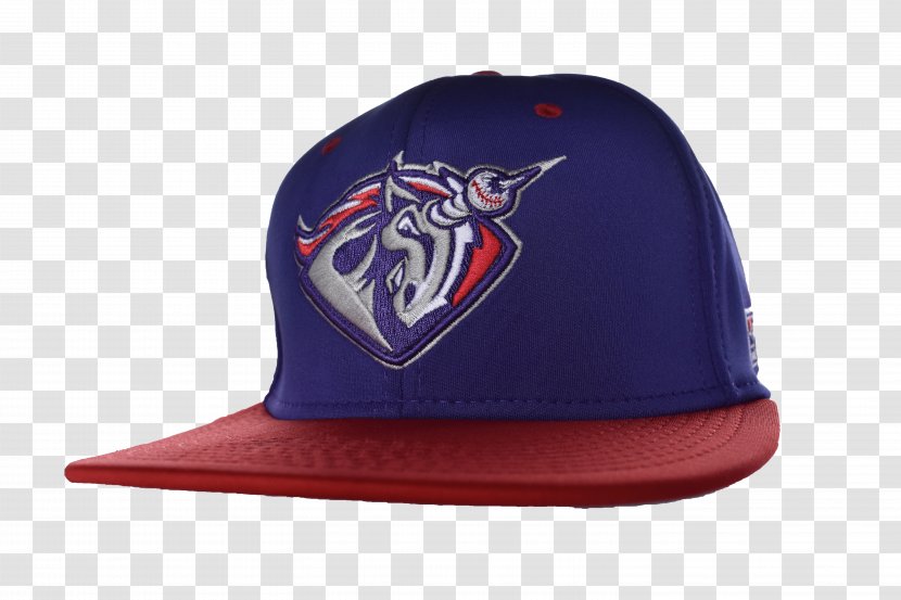 United Shore Professional Baseball League Cap Hat - Cobalt Blue Transparent PNG