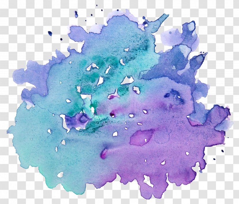 Watercolor Painting Texture Drawing Transparent PNG