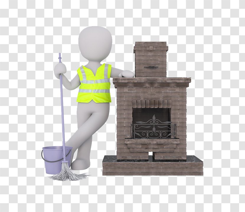 Fireplace Chimney Sweep Stove Cleaner - Stockxchng - Someone Who Cleans And Windows Transparent PNG