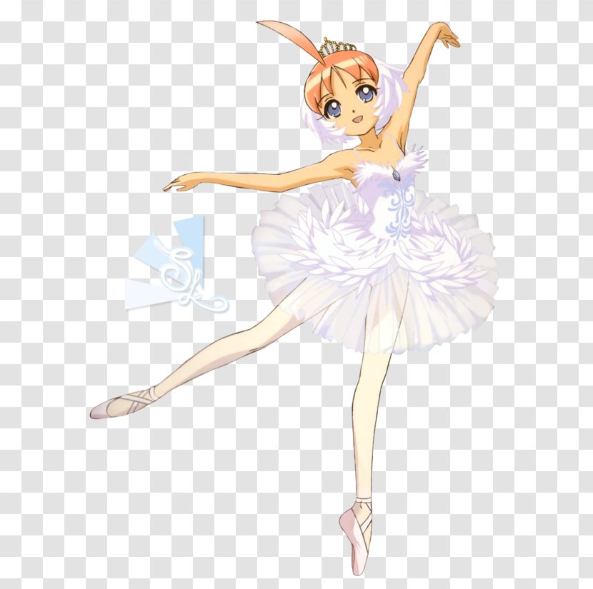 Duck Ballet Dancer Tutu Princess Kraehe - Silhouette Transparent PNG