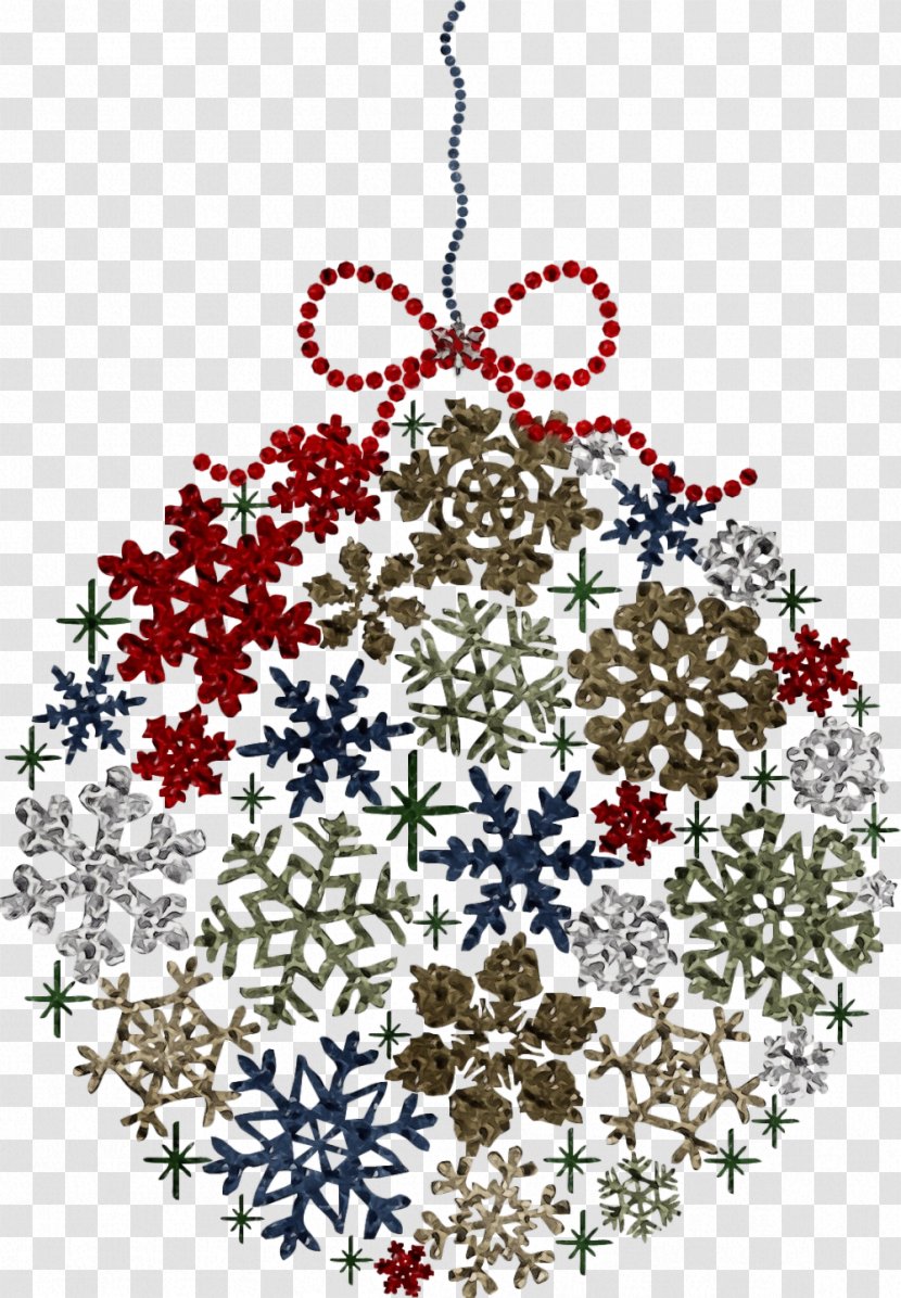 Christmas Ornament - Watercolor - Decoration Plant Transparent PNG