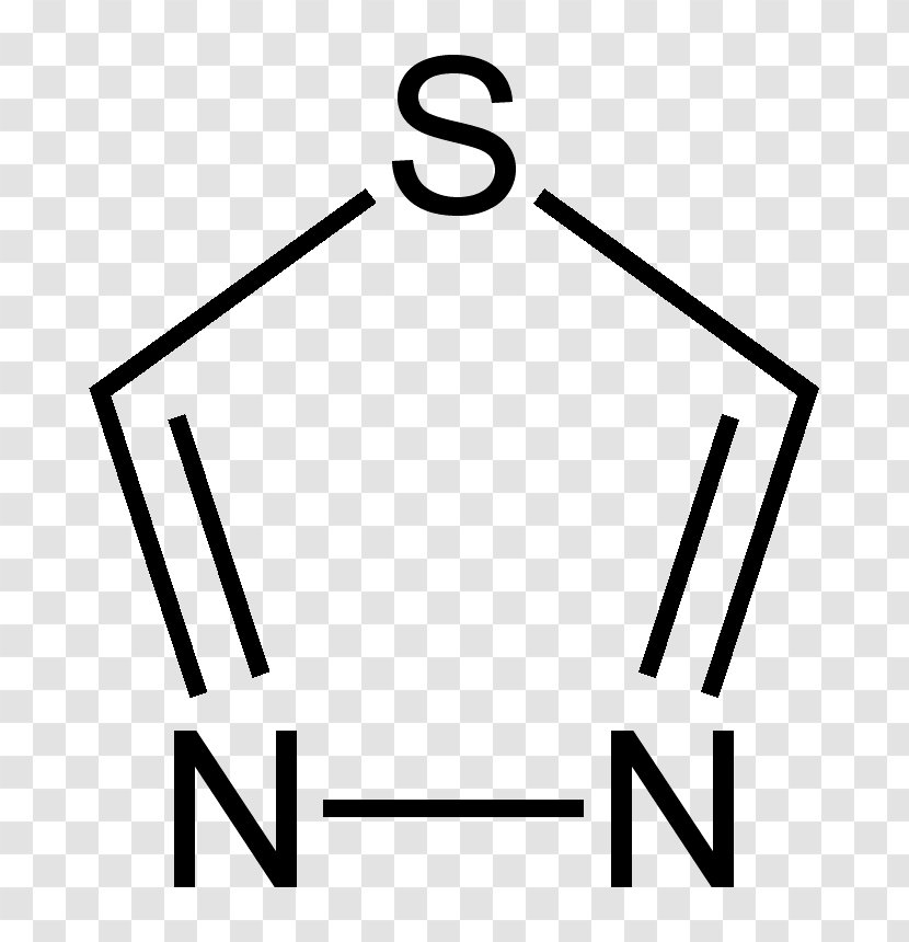 Thiadiazoles Triazole Hantzsch–Widman Nomenclature Chemistry - Nitrogen - 1 2 3 4 Transparent PNG