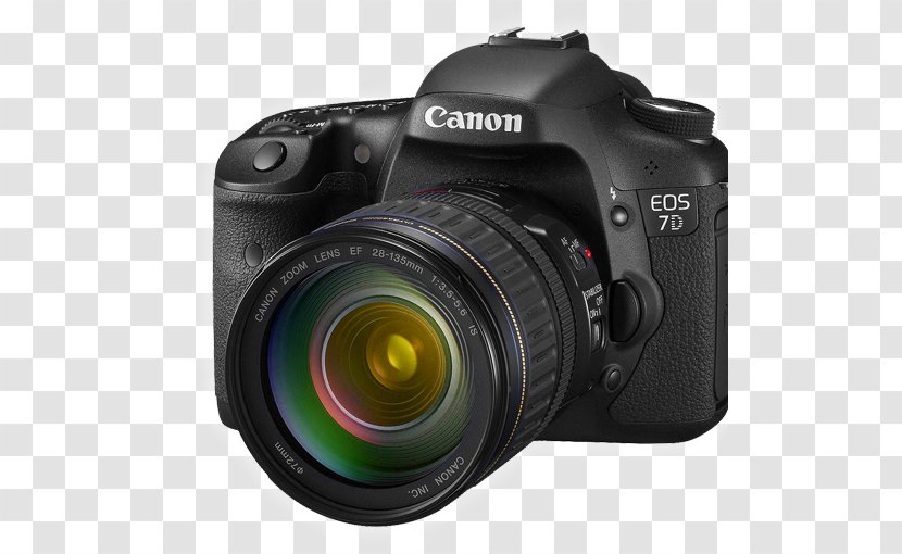 Canon EOS 7D Mark II EF-S 18–135mm Lens EF Mount Digital SLR - Camera Transparent PNG