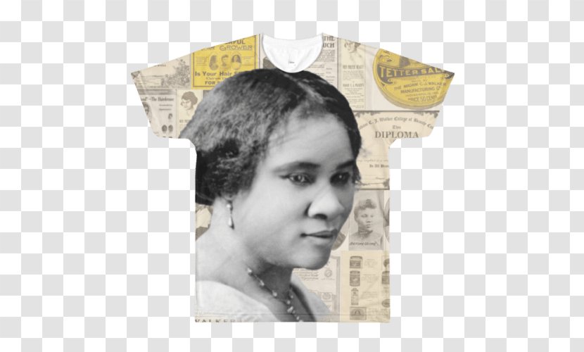 Madam C. J. Walker Delta African American Biography Female - Marcus Garvey Transparent PNG