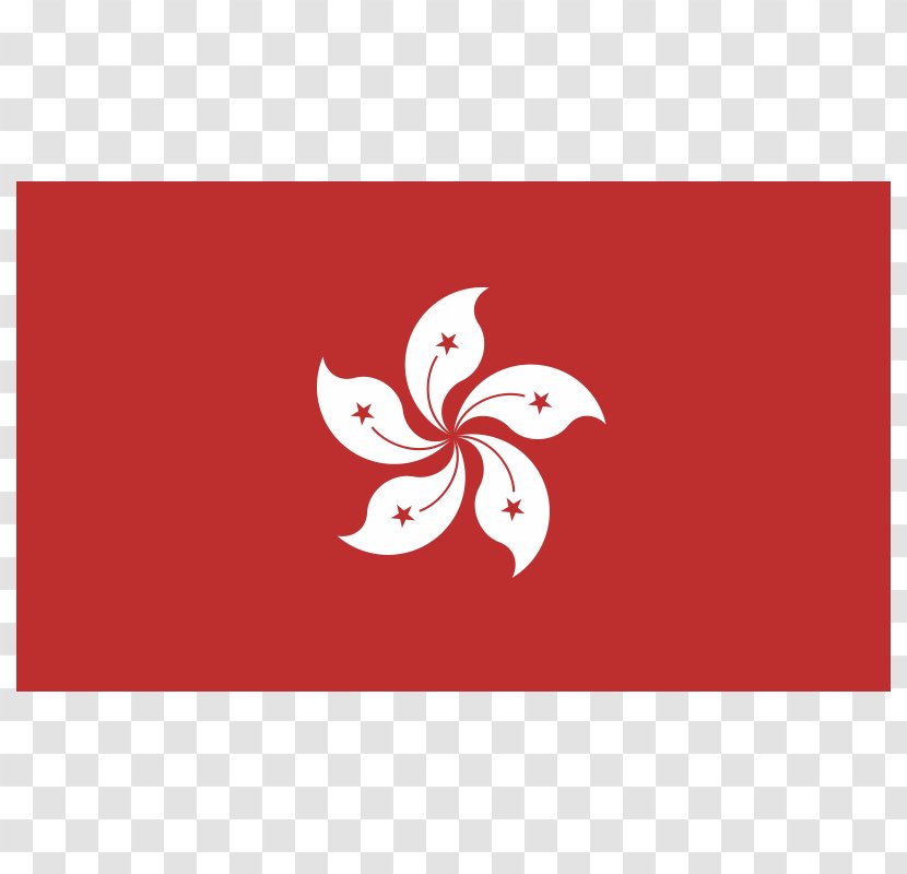 British Hong Kong Flag Of Special Administrative Regions China - Petal Transparent PNG