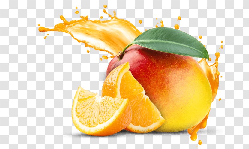 Orange Juice Organic Food Mango Fruit - Grapefruit Transparent PNG