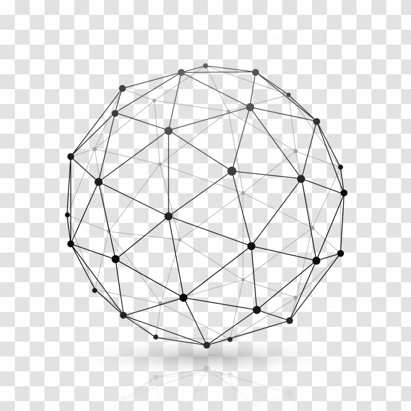 Vector Graphics Website Wireframe Wire-frame Model Globe Sphere - Triangle Transparent PNG